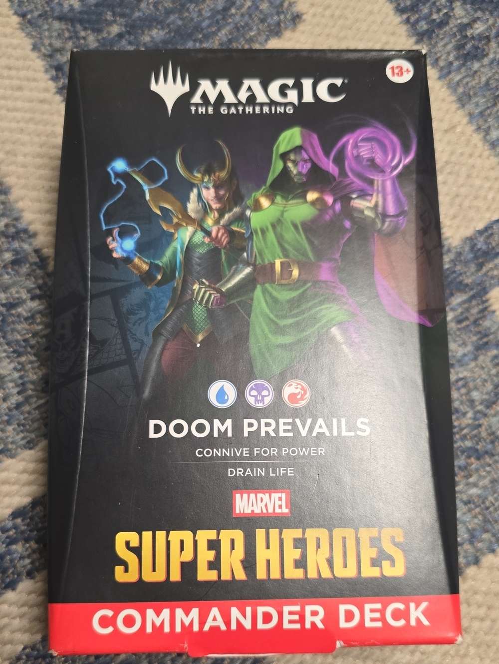 Marvel Super Heroes Doom Prevails Commander Deck